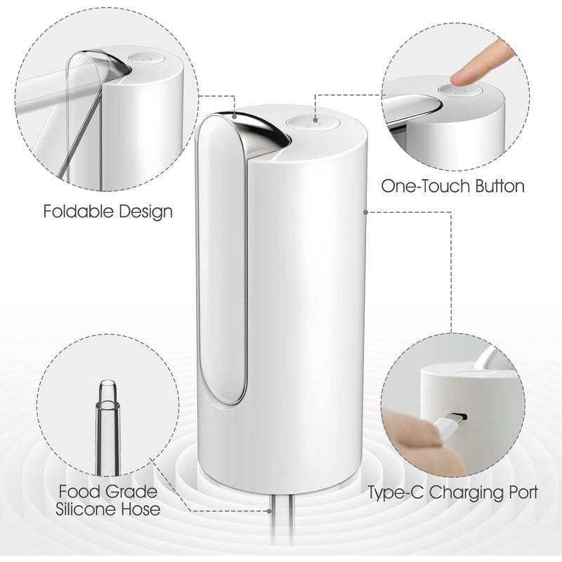 Dispenser acqua wireless elettrico automatico