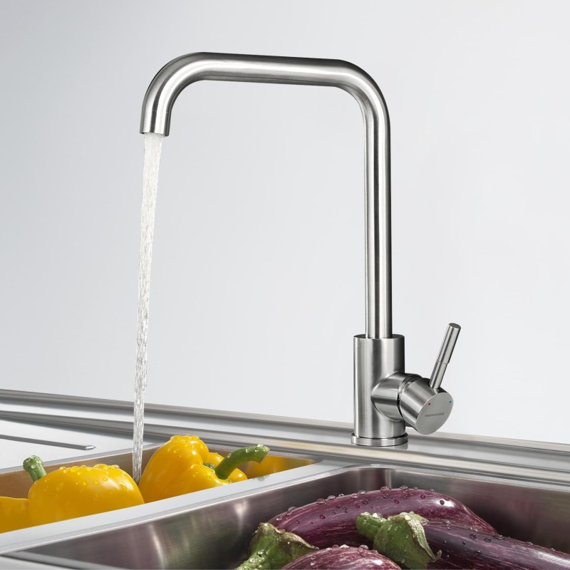 Rubinetto per Cucina in Acciaio Inox art.86002
