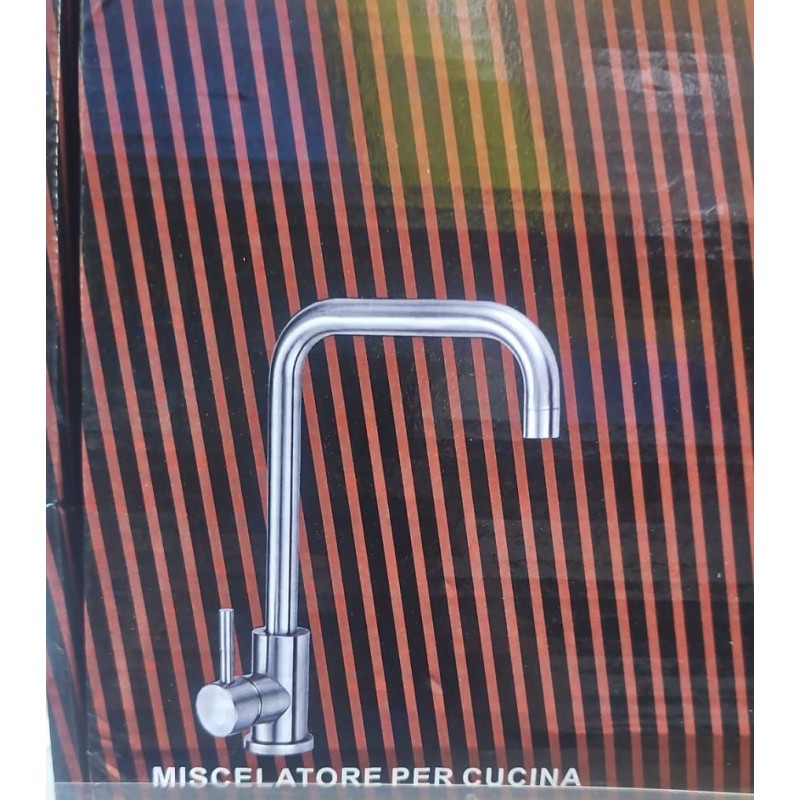 Rubinetto per Cucina in Acciaio Inox art.86002