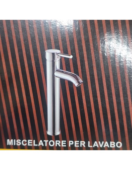 Miscelatore Rubinetto Monocomando Lavello Adatto per Cucina Cromato 61074