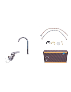 Rubinetto Miscelatore Monocomando Lavello Cucina Cromato... 2