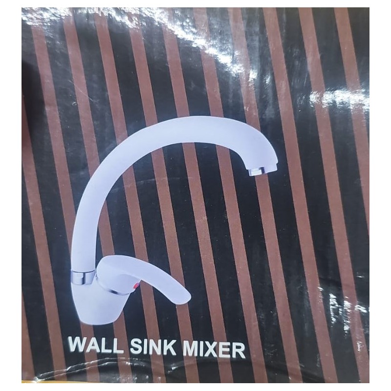 Rubinetto Miscelatore lavello Cucina 63001 Bianco