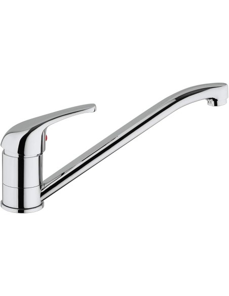 Rubinetto Miscelatore Monocomando Cucina, Lavello, Cromato 62007