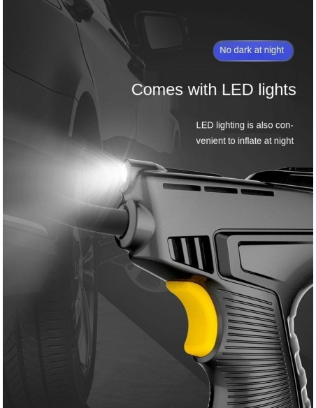 Gonfiatore di pneumatici a batteria