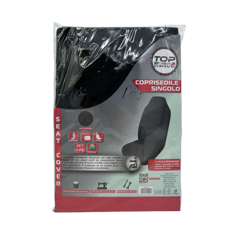 Coprisedile Singolo parigi racing