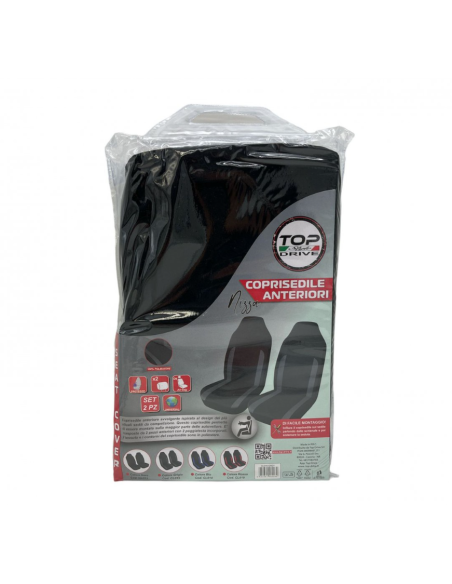 Set 2pz. coprisedile nizza Rosso Anteriore