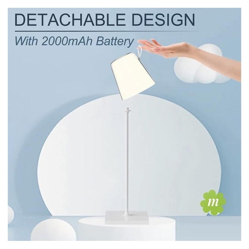 Lampada da Tavolo Touch RGB Multicolore...