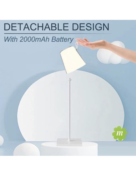 Lampada da Tavolo Touch RGB Multicolore Ricaricabile