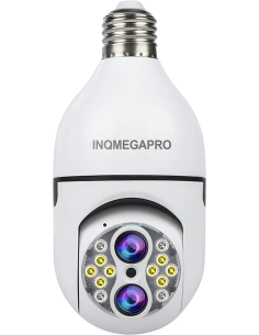 Telecamera Lampadina Wifi 10X Zoom Videocamera di... 2