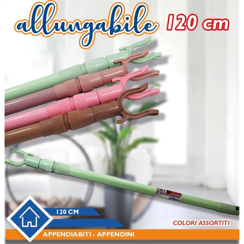 Appendiabiti 120cm colori assortiti