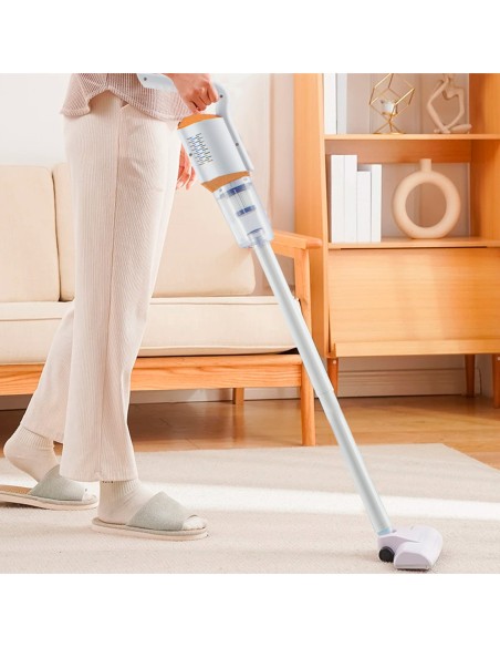 Aspirapolvere Senza Fili Scopa Elettrica Senza Sacco Ricaricabile per Pavimenti