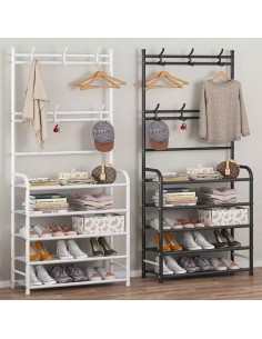 Attaccapanni Appendiabiti Scarpiera Da Ingresso 5 ripiani... 2