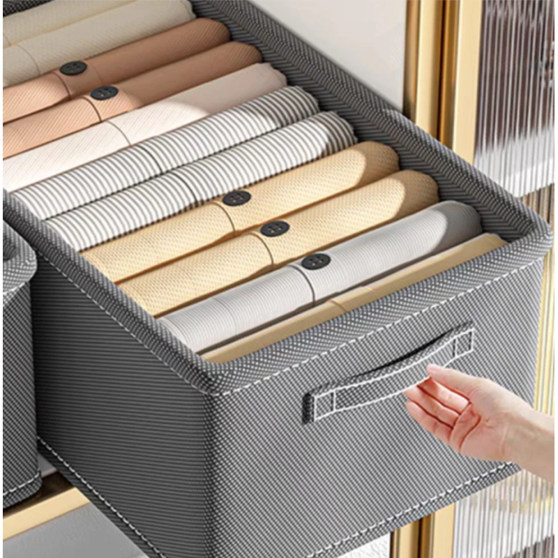 3pz. Scatola portaoggetti per vestiti e...