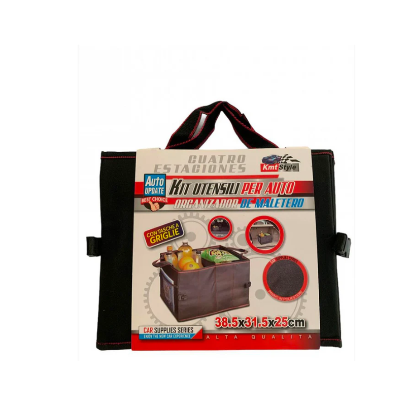 Organizer Baule Auto pieghevole capiente