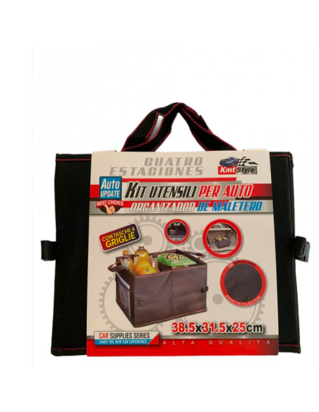 Organizer Baule Auto pieghevole capiente