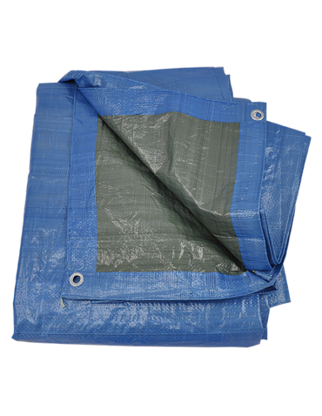 Telone di copertura blu occhiellato 50G