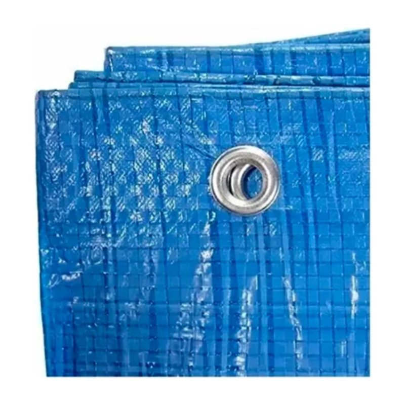 Telone di copertura blu occhiellato 50G