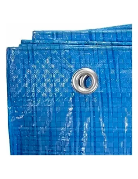 Telone di copertura blu occhiellato 50G