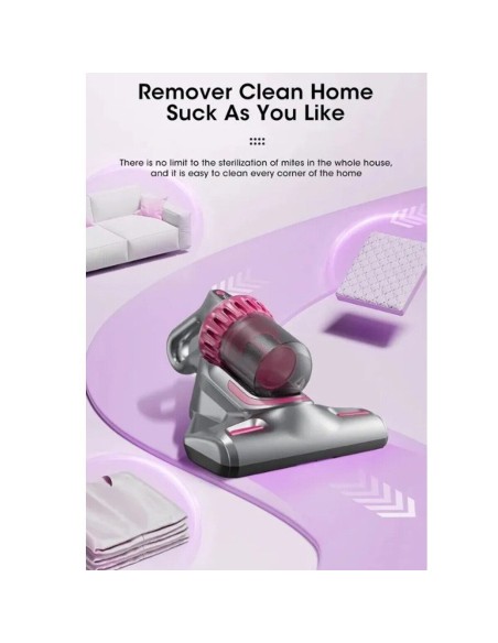 Aspirapolvere senza sacco e fili 4in1 ricaricabile acari pavimenti