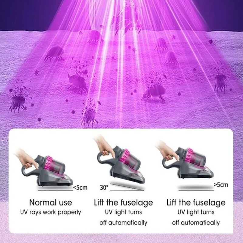 Aspirapolvere senza sacco e fili 4in1...