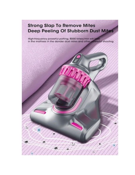 Aspirapolvere senza sacco e fili 4in1 ricaricabile acari pavimenti