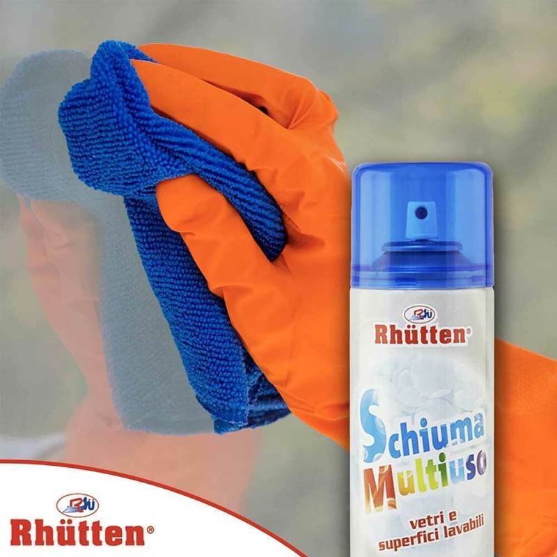 Rhutten Schiuma Multiuso Vetri e Superfici...