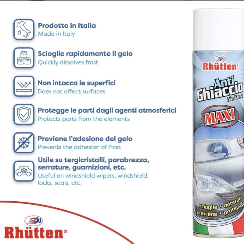 Antighiaccio Rhutten Maxi ml 400 Spray...