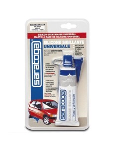 Silicone sigillante Nero acetico Universale vetro acciaio... 2
