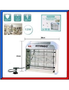 Zanzariera Elettrica 12W Professionale UV Anti Zanzare... 2