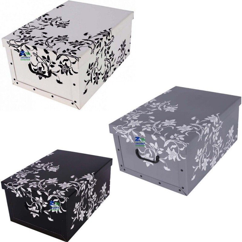 2x Scatola baule contenitore box cartone cambio...