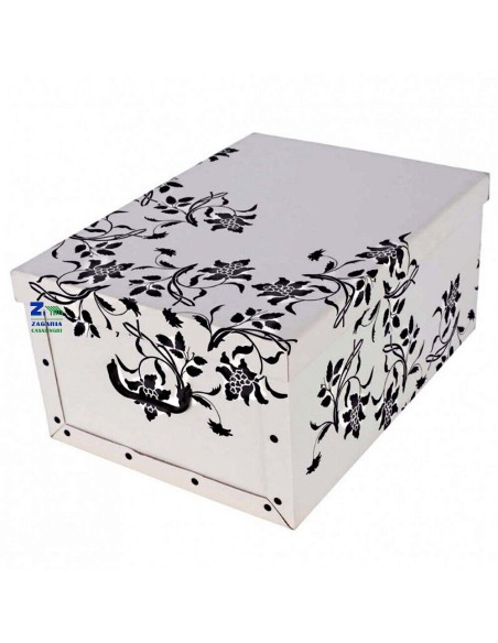 2x Scatola baule contenitore box cartone cambio stagione