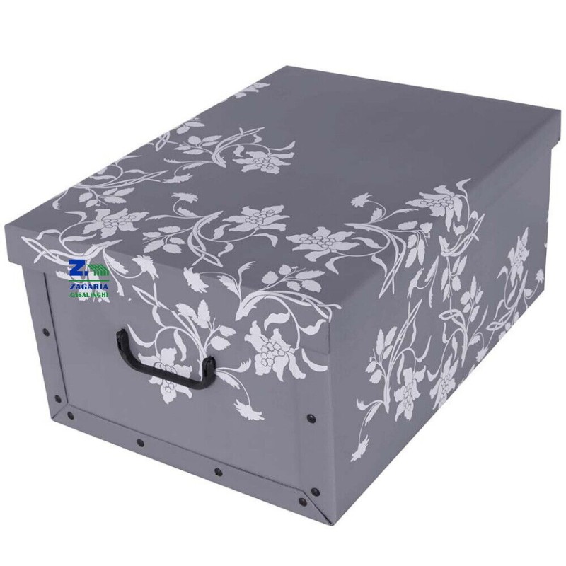 2x Scatola baule contenitore box cartone cambio...