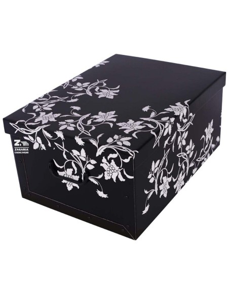 2x Scatola baule contenitore box cartone cambio stagione