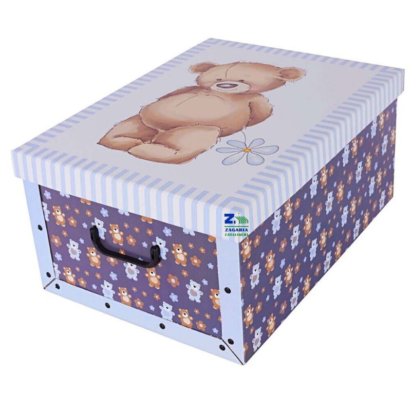 2x Scatola baule contenitore box cartone cambio...