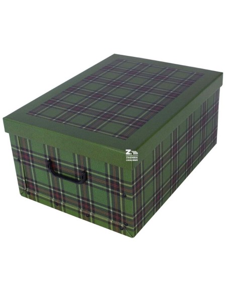 2x Scatola baule contenitore box cartone cambio stagione art.02