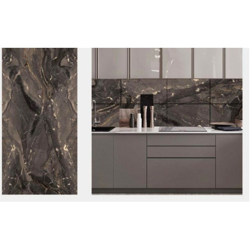 Adesivo carta da parato 3pz. effetto marmo...