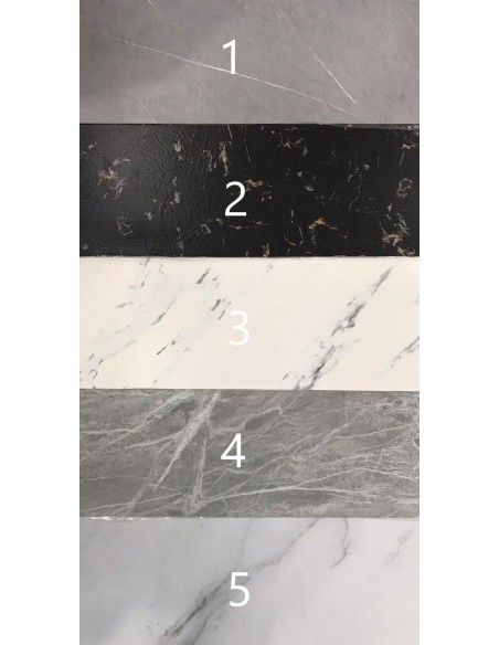 10pz. Pannelli Pavimento stampa adesivo 60x60 fantasia marmo effetto