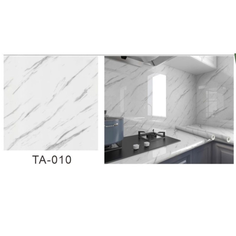 Set da 3 Rotoli Adesivo marmo 60x2M , tavoli,...