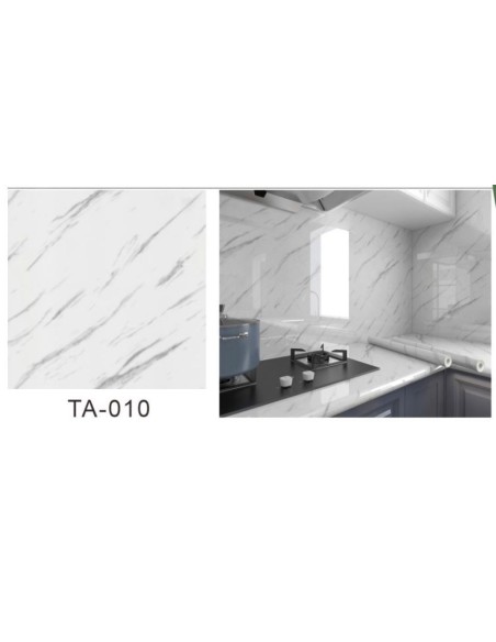 Set da 3 Rotoli Adesivo marmo 60x2M , tavoli, mobili, interni TA-010