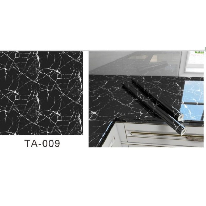 Set da 3 Rotoli Adesivo marmo 60x2M , tavoli,...