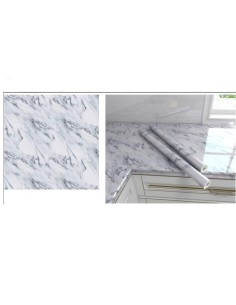 Set da 3 Rotoli Adesivo marmo 60x2M , tavoli, mobili,... 2