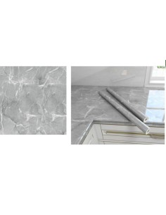 Set da 3 Rotoli Adesivo marmo 60x2M , tavoli, mobili,... 2