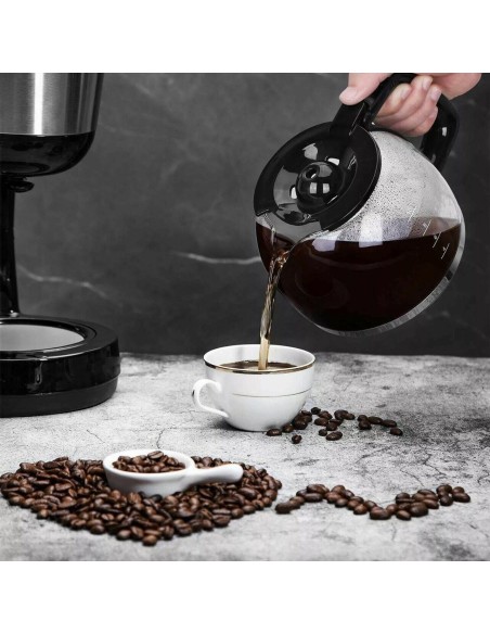 Macchina per Caffè Americano Caffè Lungo 550W Capacità Serbatoio 0,7Lt HM-5765