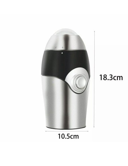 Trita Macina Caffè Elettrico per Caffè Fresco Espresso Capacità 50Gr 150W HM5730