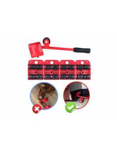 Kit Spostamento Mobili Sollevatore 4 piastre Spostare... 2
