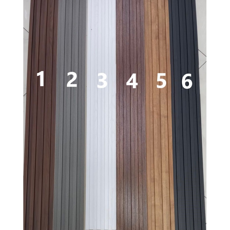 6pz. Pannello effetto legno 2,9Mx17cm