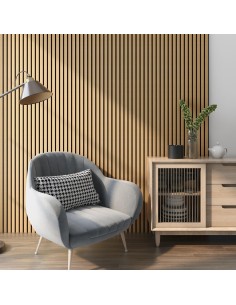 6pz. Pannello effetto legno 2,9Mx17cm 2