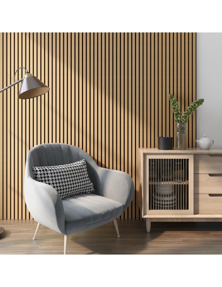 6pz. Pannello effetto legno 2,9Mx17cm