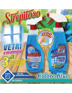 2x Strepitoso Vetri 3in1 e multiuso pulizia vetri 2
