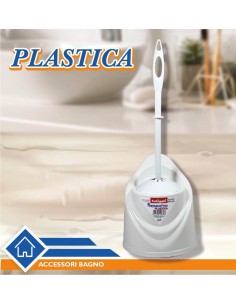 Porta scopino water bagno in plastica 2